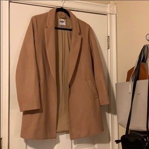 Winter tan coat